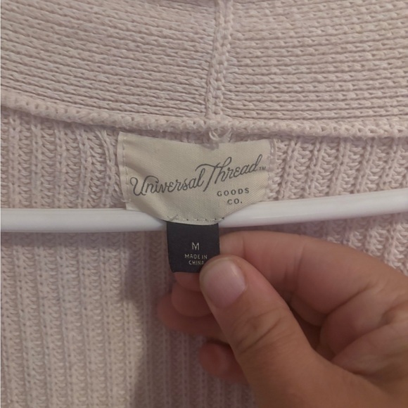 Universal Thread Cream Open-Front Cardigan - Picture 3 of 3